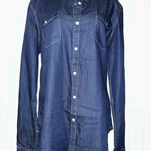Men's Denim Shirt - Blue